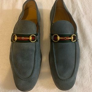Used Suede Gucci Loafers